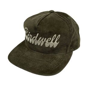Birdwell Beach Britches Brushstroke Cord Corduroy Leather Strap Hat Olive Green
